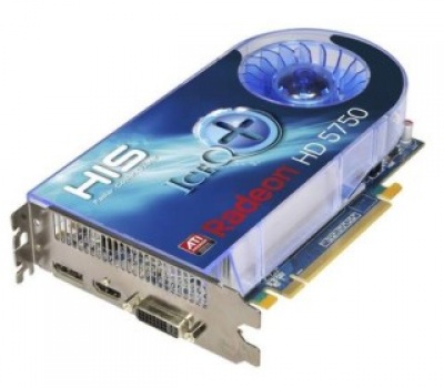 Imagine Placa video HIS ATI Radeon PCI-E HD 5750 1GB H575Q1GD